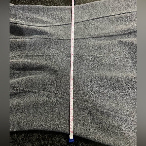 H&M Grey Knit Midi Dress with Back Zipper Size M - Picture 8 of 11